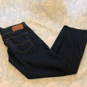 Men’s Levi’s 501 Button Fly Blue Jeans size 36-30